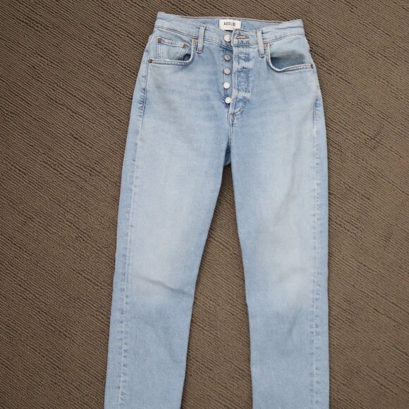 AGOLDE Riley High Rise Straight Crop - Dynamic - Size 25 - Picture 5 of 11